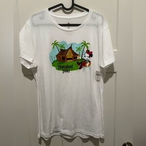NWT Disneyland Hotel White T-Shirt